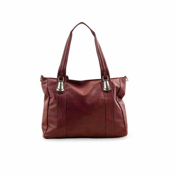 Red Women Formal Shoulder Bag P36345