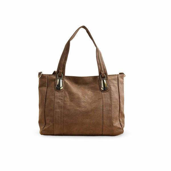 Khaki Formal Shoulder Bag P36345