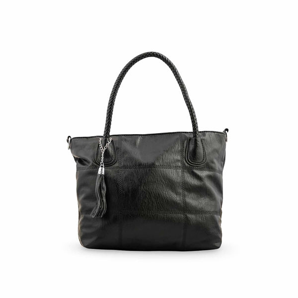 Black Formal Shoulder Bag P36346