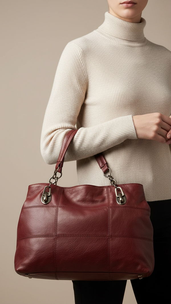 Red Formal Shoulder Bag P36347