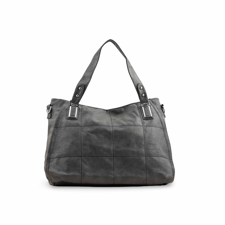 Grey Formal Shoulder Bag P36348