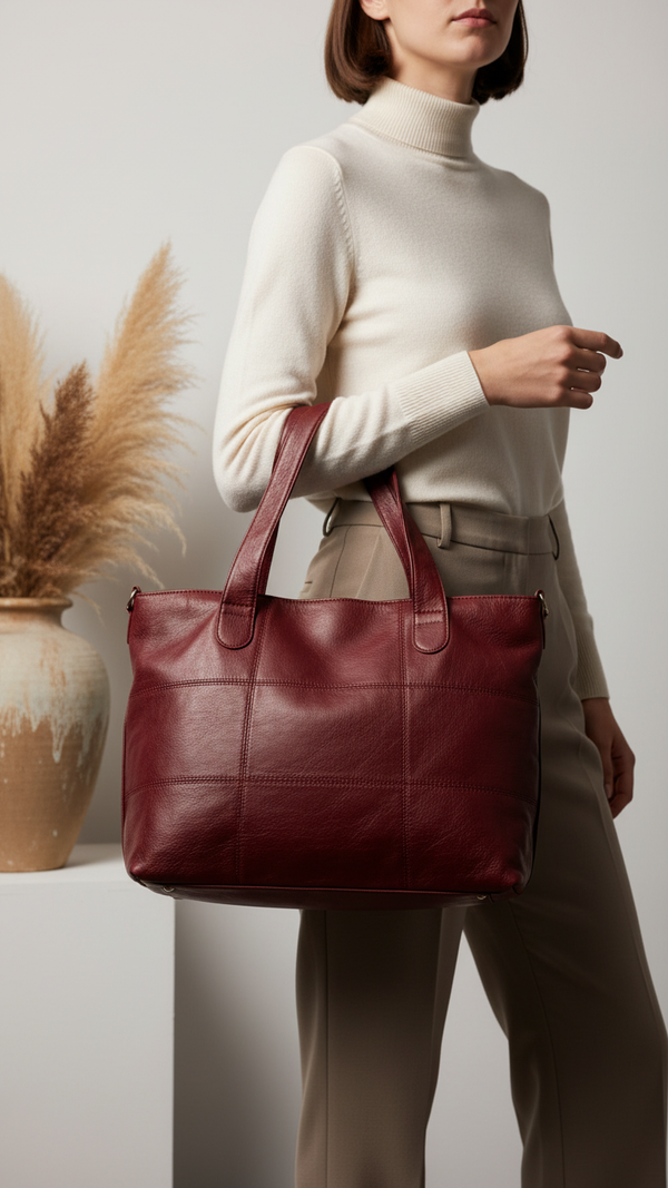 Red Formal Shoulder Bag P36349