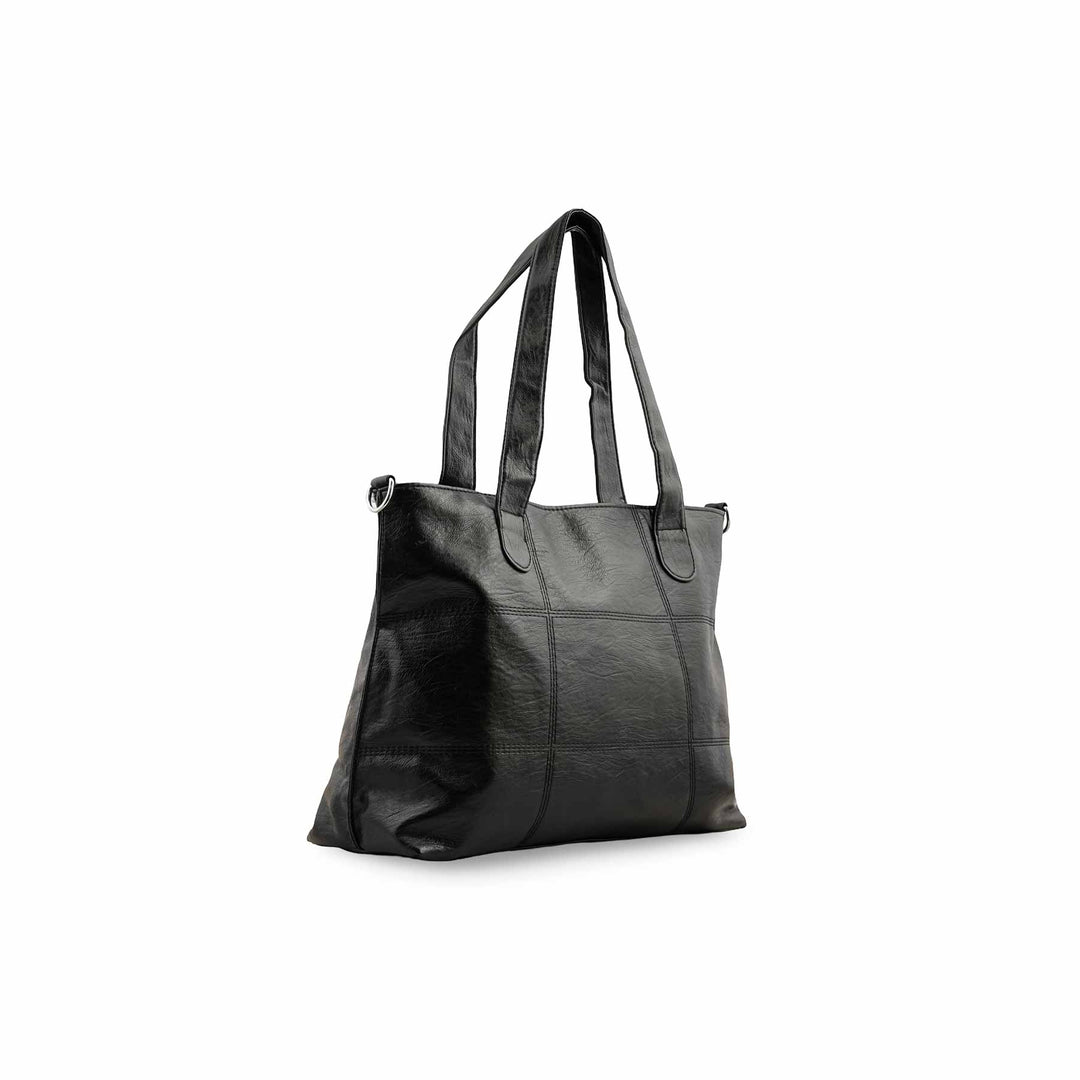 Black Formal Shoulder Bag P36349