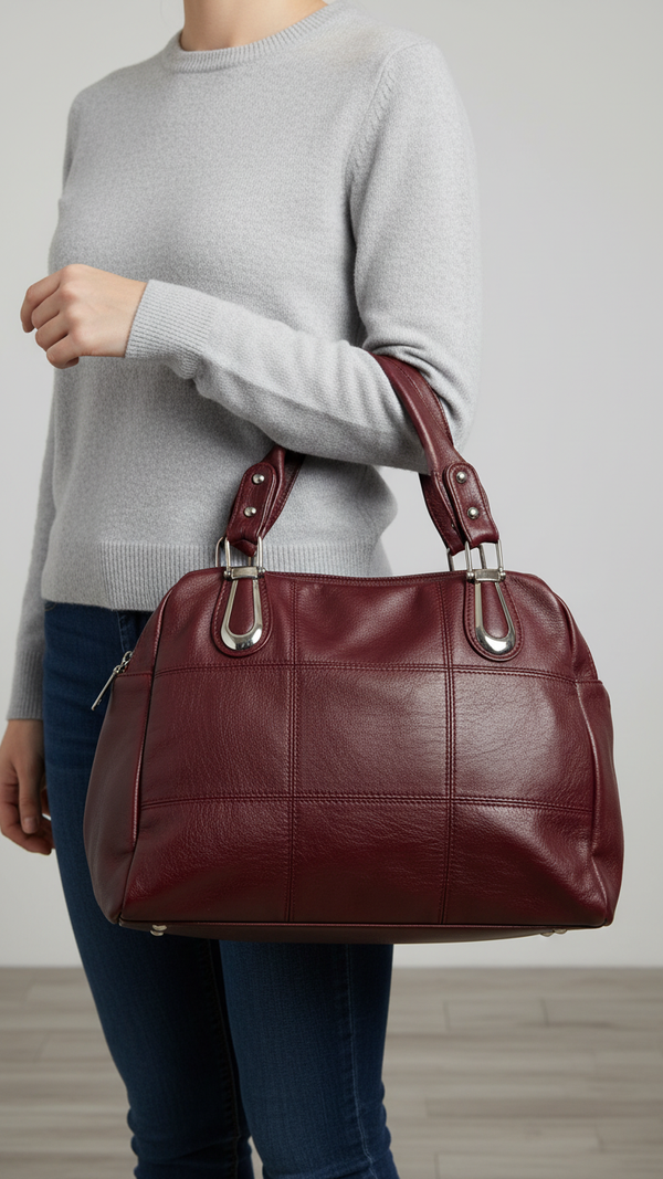 Red Formal Shoulder Bag P36351