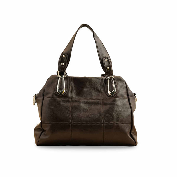 Brown Formal Shoulder Bag P36351
