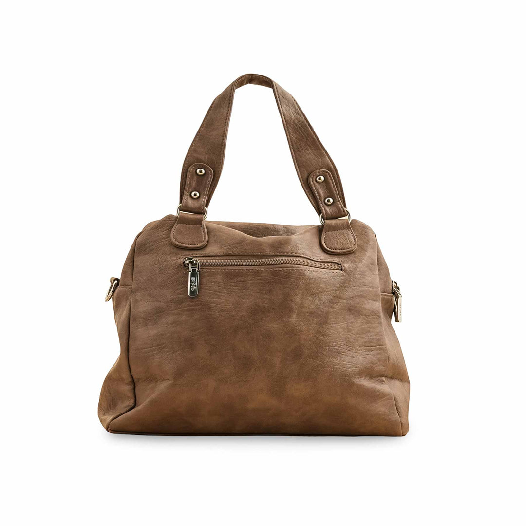 Khaki Formal Shoulder Bag P36351