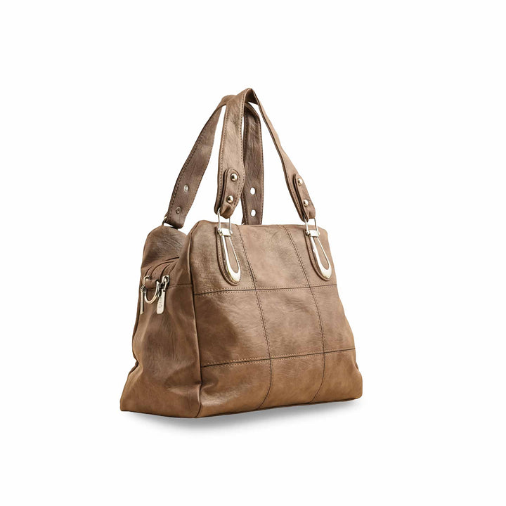 Khaki Formal Shoulder Bag P36351