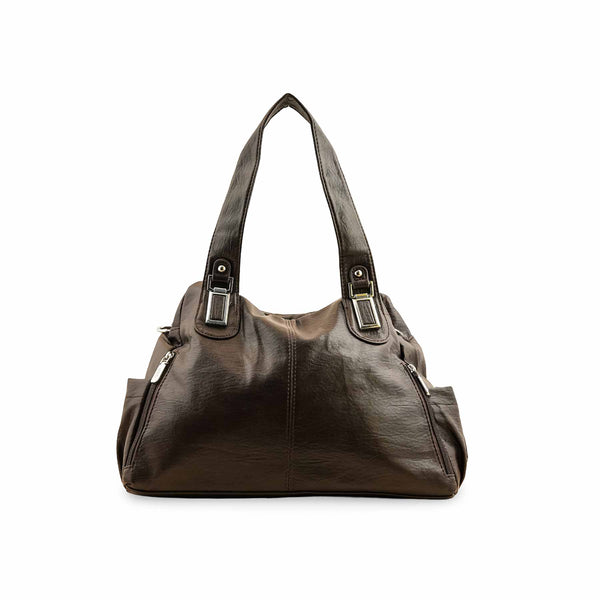 Brown Formal Shoulder Bag P36352