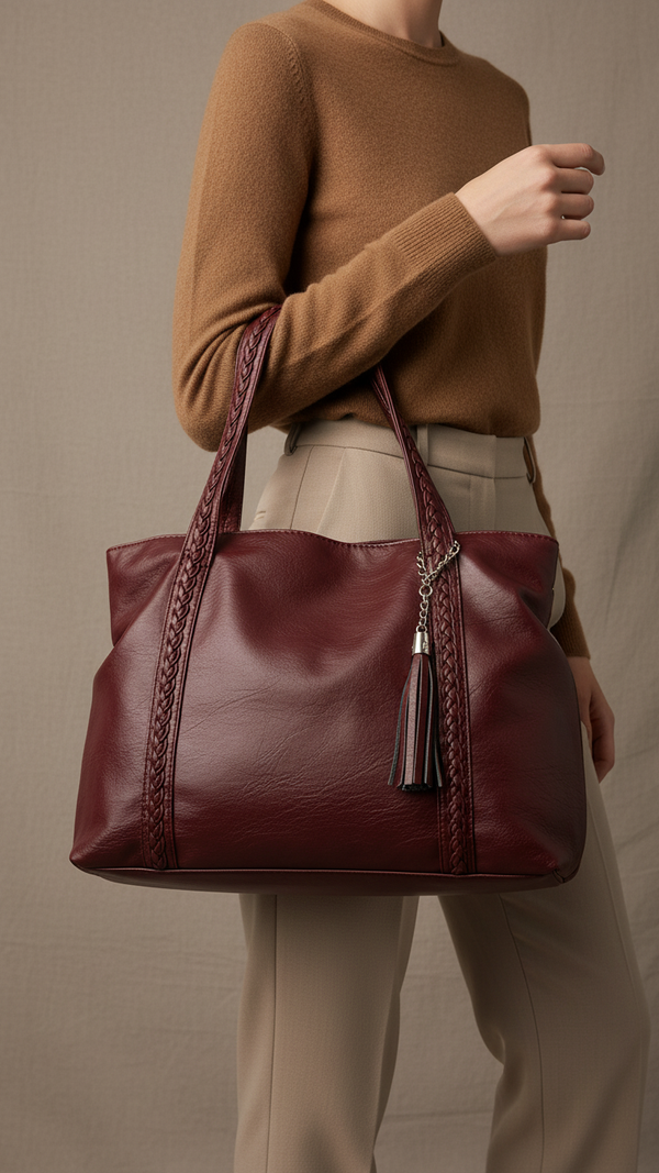 Red Formal Shoulder Bag P36354