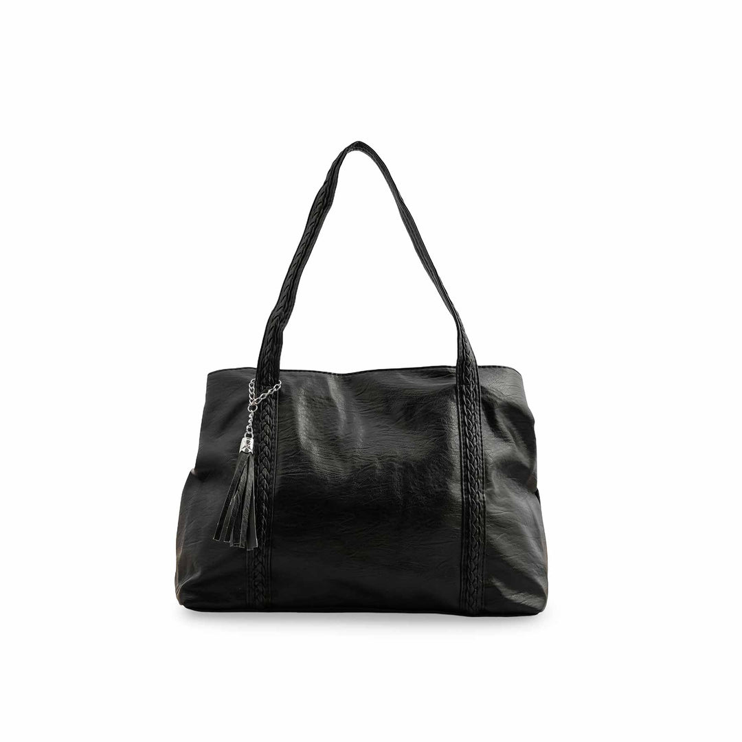 Black Formal Shoulder Bag P36354