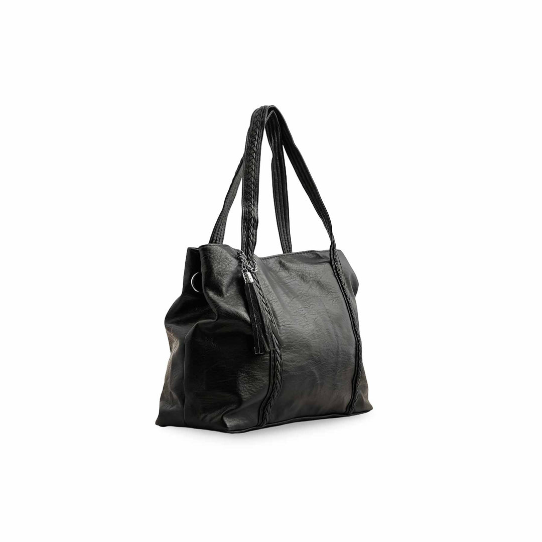 Black Formal Shoulder Bag P36354