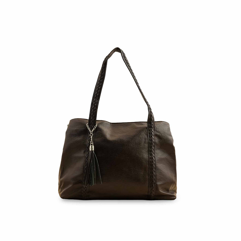 Brown Formal Shoulder Bag P36354
