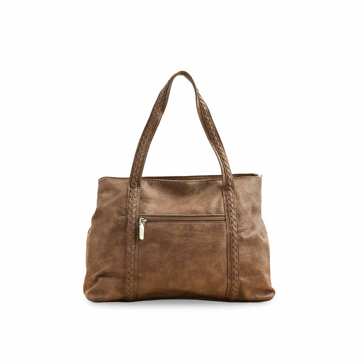 Khaki Formal Shoulder Bag P36354