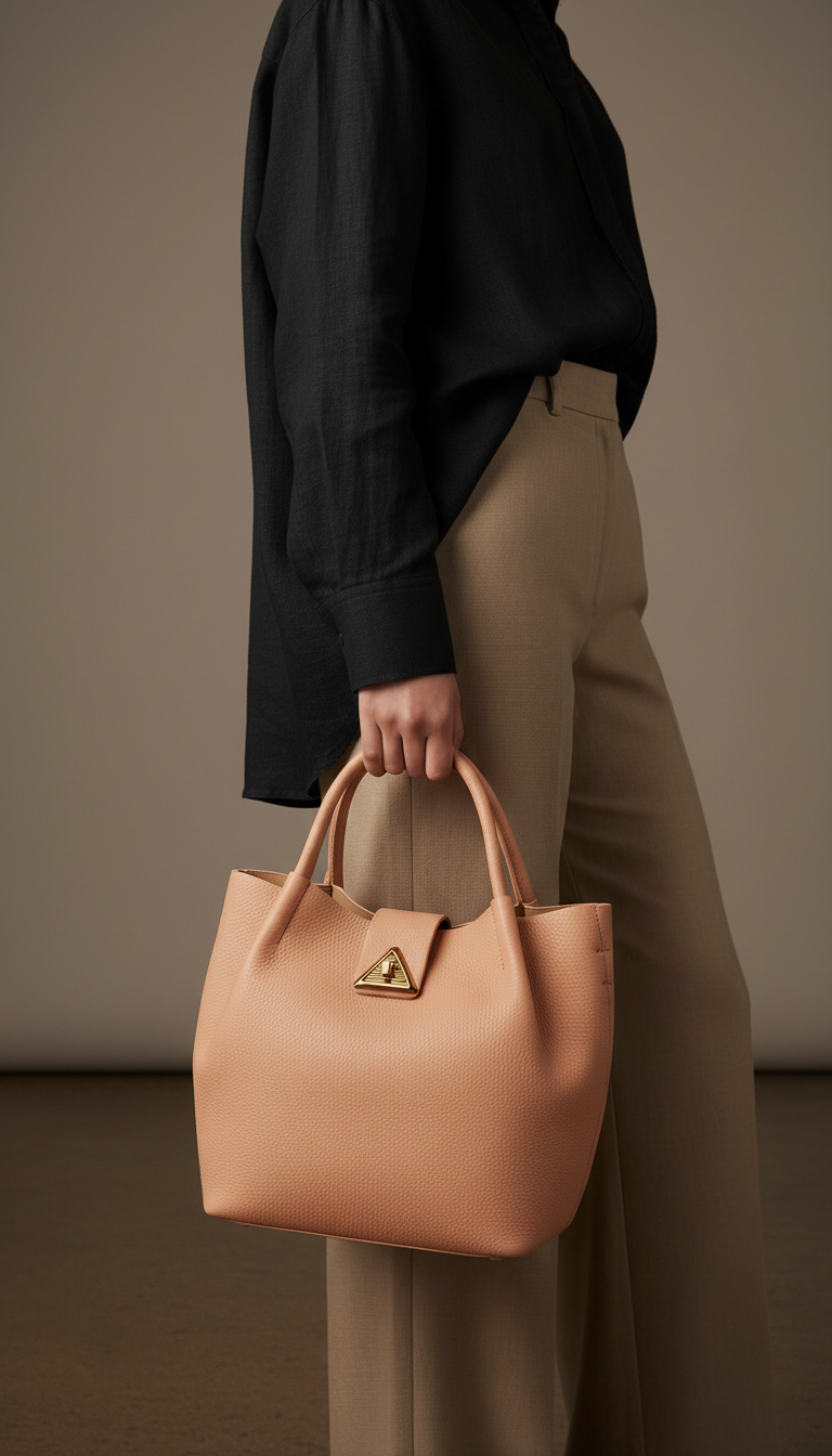 Pink Formal Hand Bag P36355