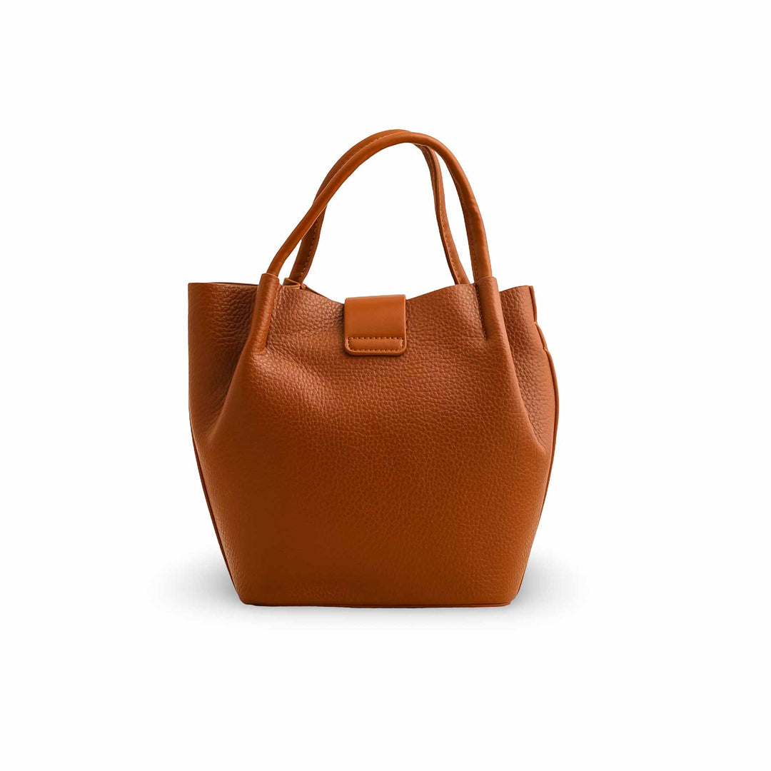 Brown Formal Hand Bag P36355