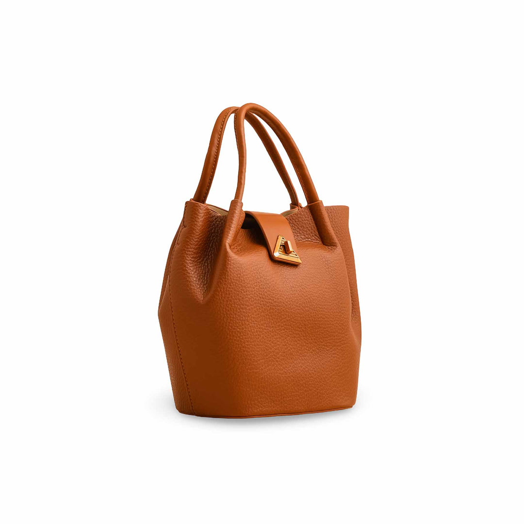 Brown Formal Hand Bag P36355