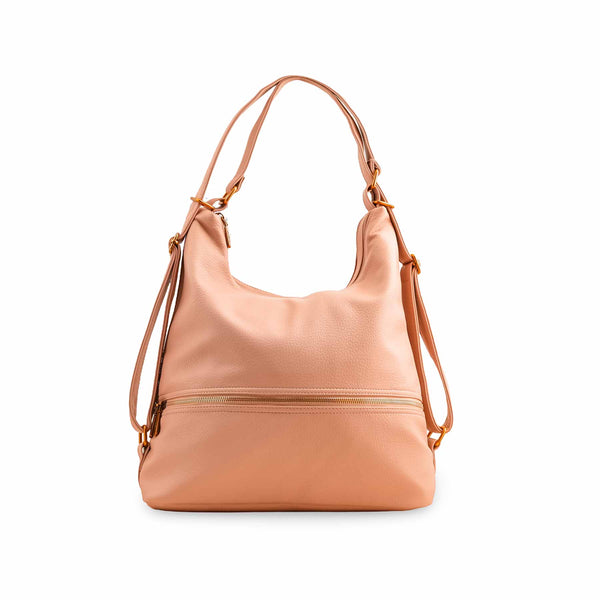 Pink Formal Shoulder Bag For Women P36356