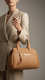 Khaki Formal Shoulder Bag For Women P36357