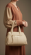 Beige Formal Shoulder Bag For Women P36357
