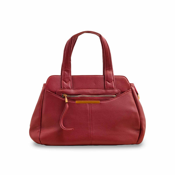 Red Formal Shoulder Bag For Women P36357