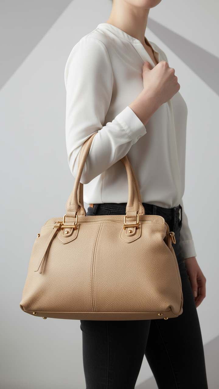 Apricot Formal Shoulder Bags P36358