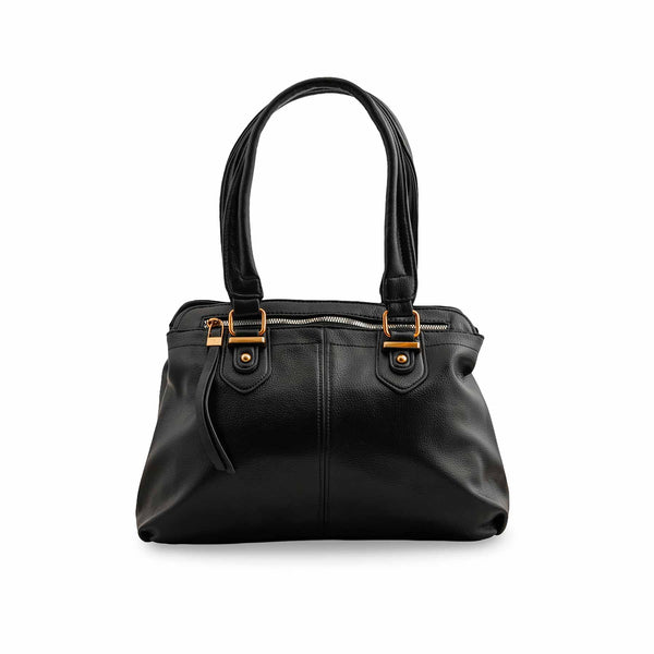 Black Formal Shoulder Bags P36358