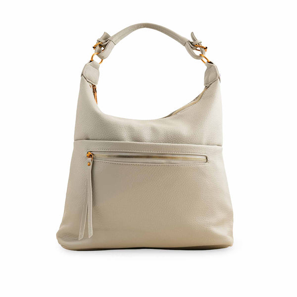 Grey Women Formal Shoulder Bag P36359