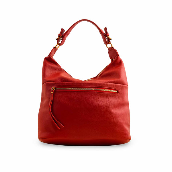 Red Women Formal Shoulder Bag P36359