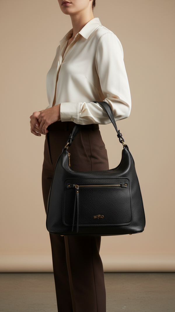 Blue Formal Shoulder Bag P36361