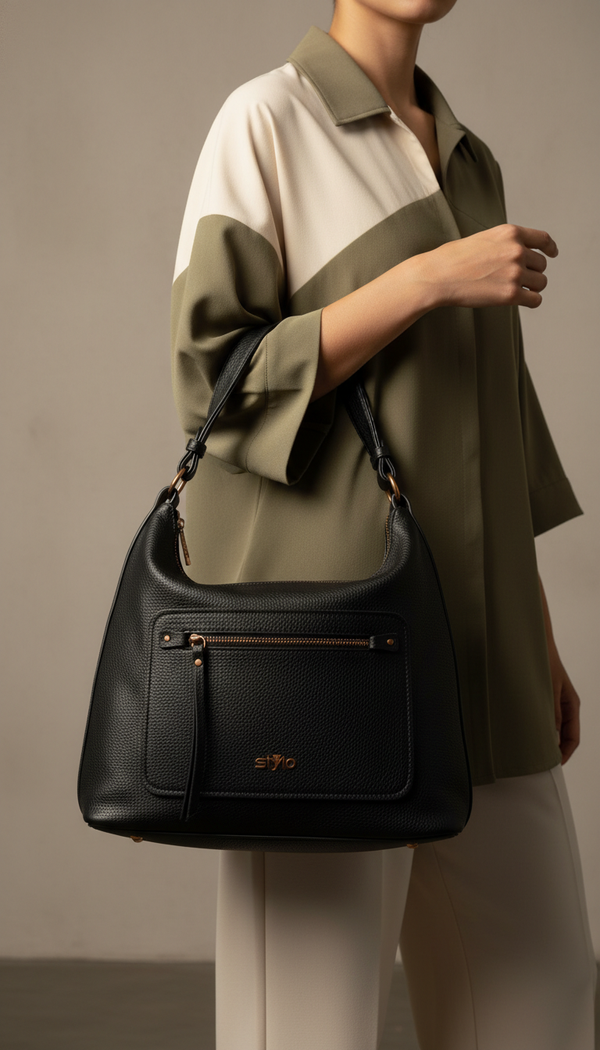 Blue Formal Shoulder Bag P36361