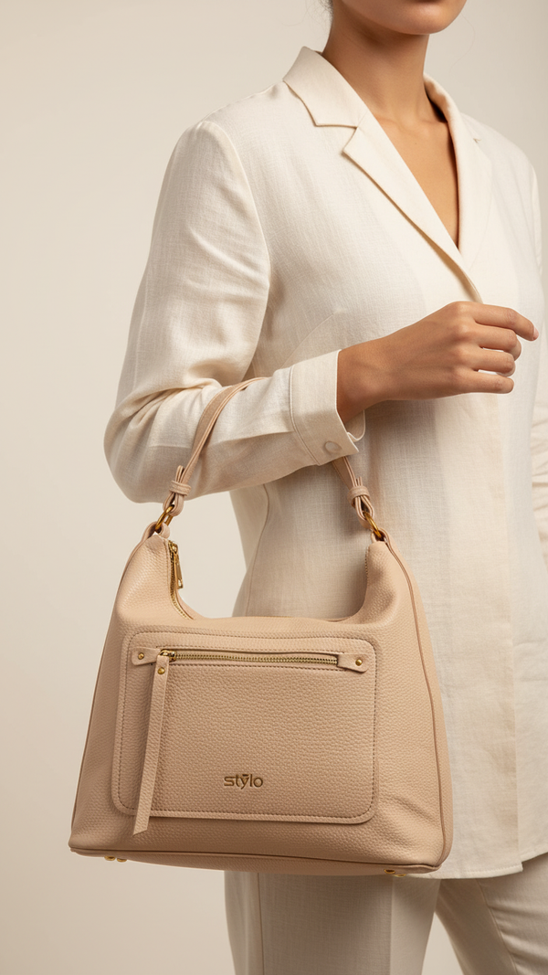 Pink Women Formal Shoulder Bag P36361