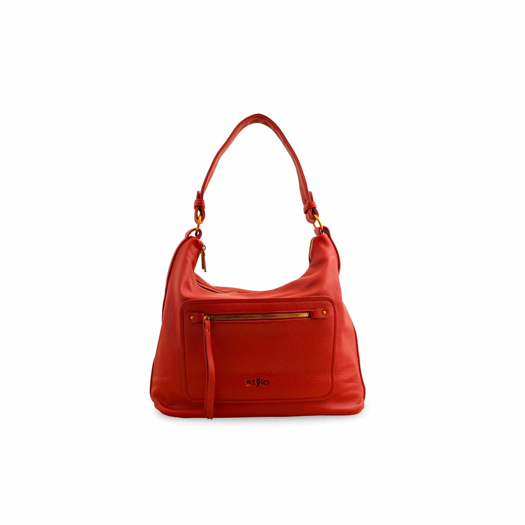 Red Women Formal Shoulder Bag P36361