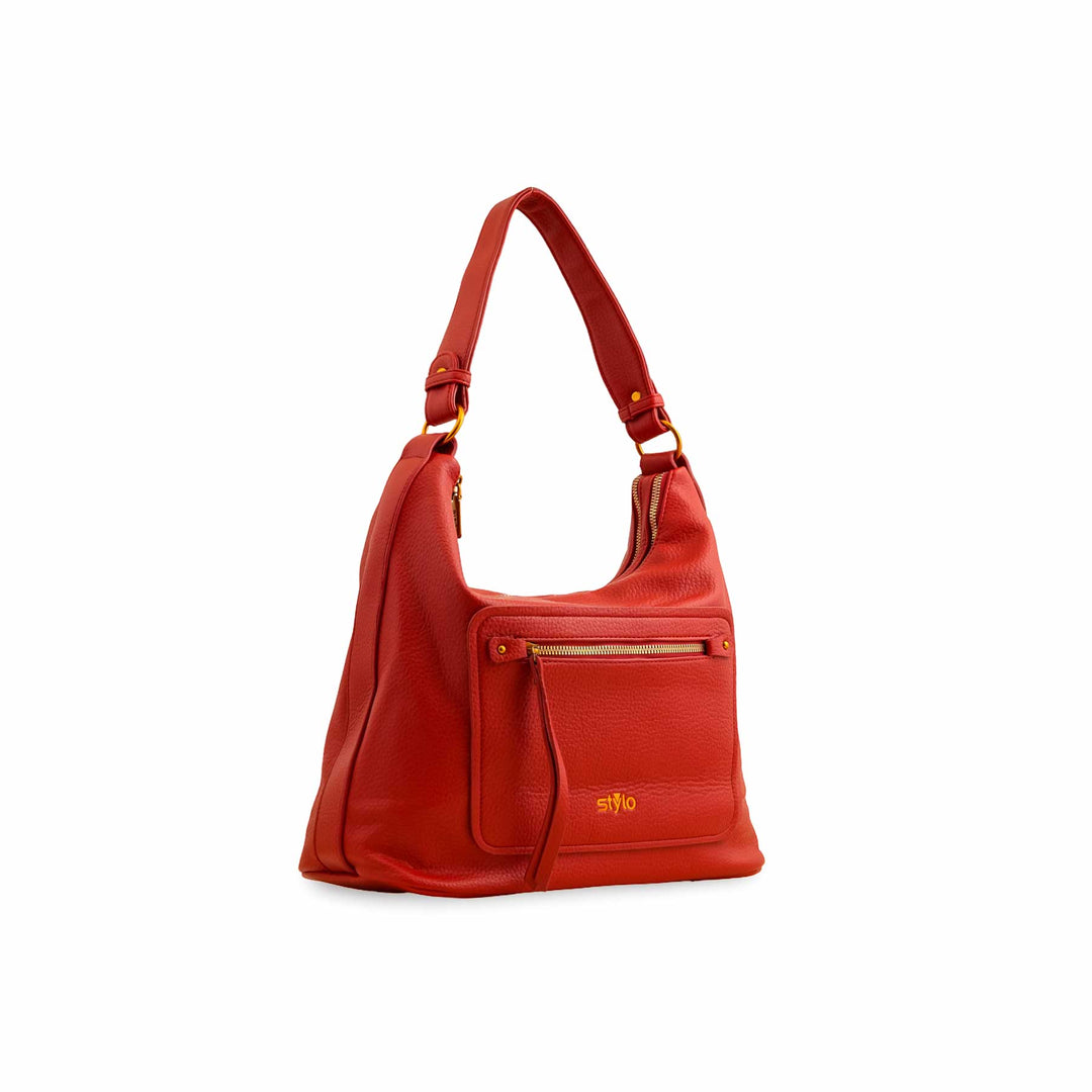 Red Women Formal Shoulder Bag P36361