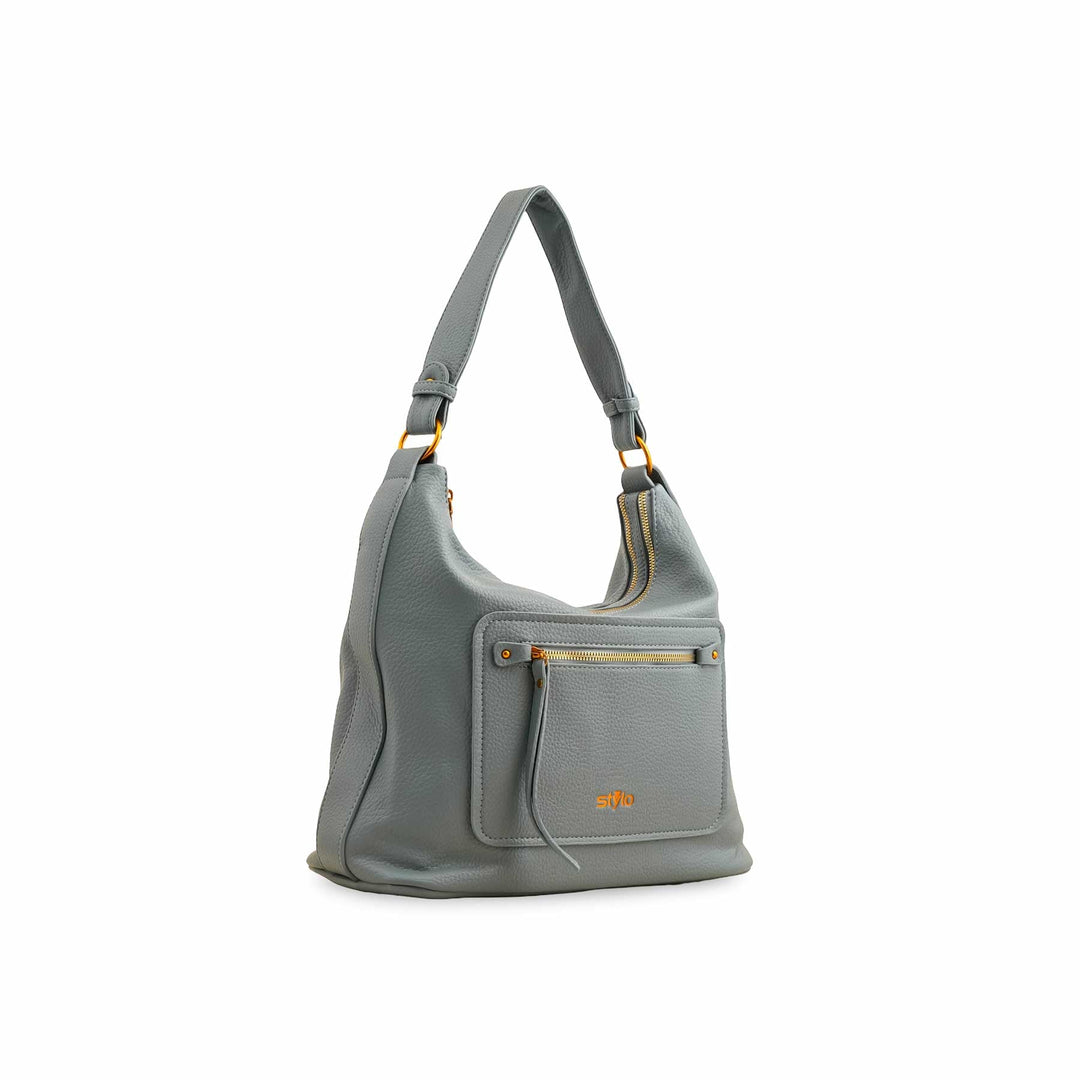 Sky Blue Women Formal Shoulder Bag P36361