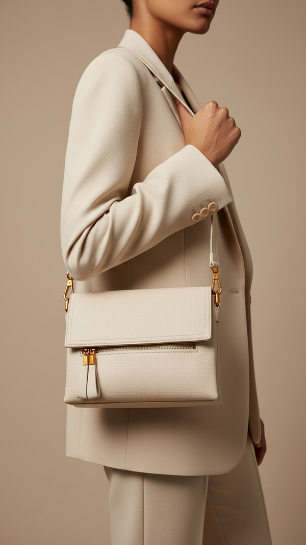 Grey Women Formal Shoulder Bag P36362