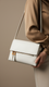 White Women Formal Shoulder Bag P36362