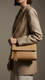 Khaki Women Formal Shoulder Bag P36362