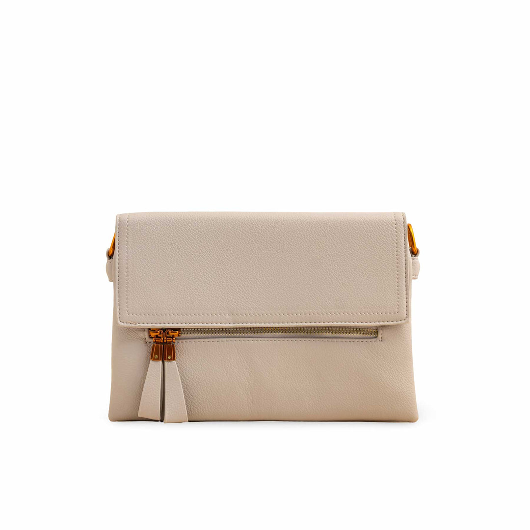 Grey Women Formal Shoulder Bag P36362