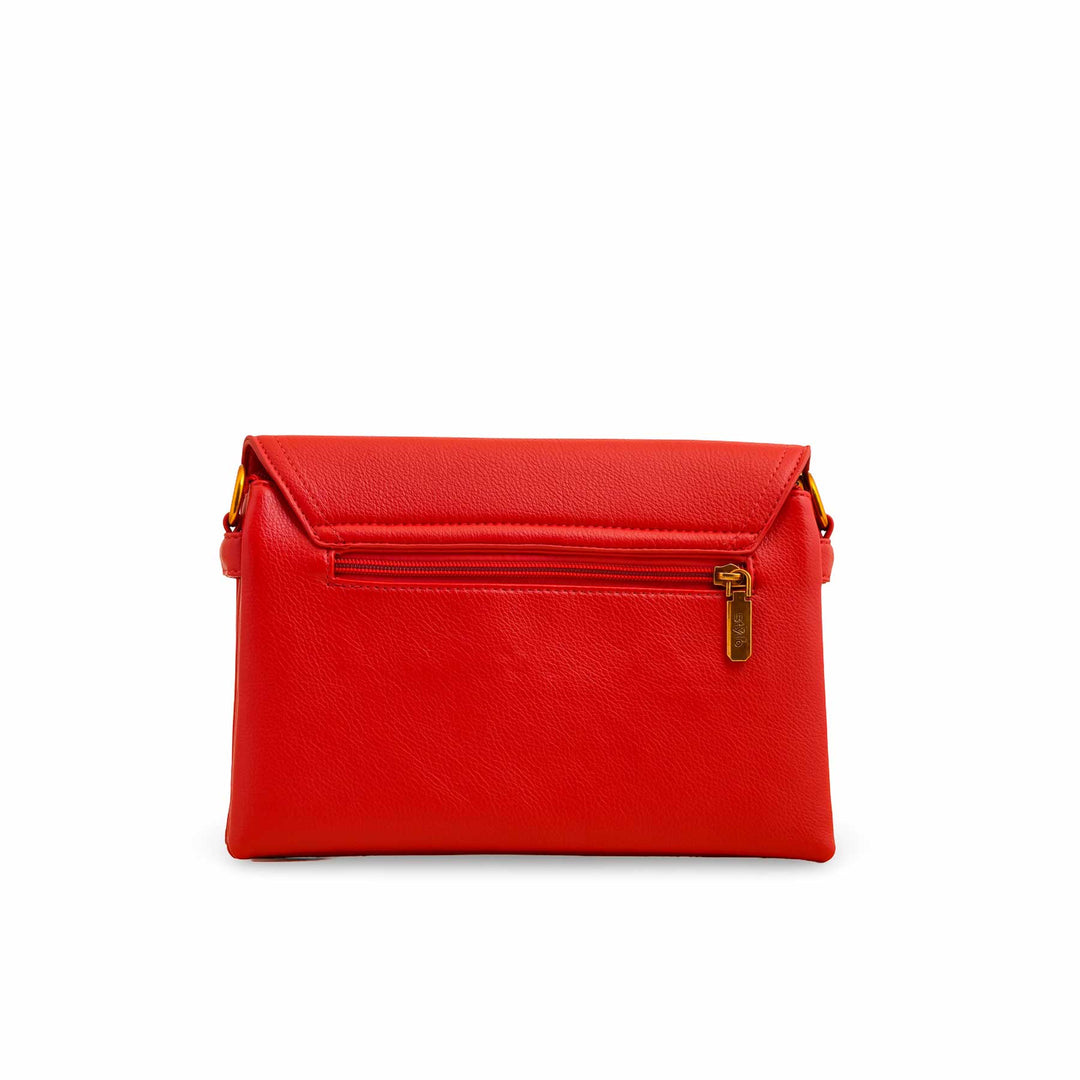 Red Women Formal Shoulder Bag P36362