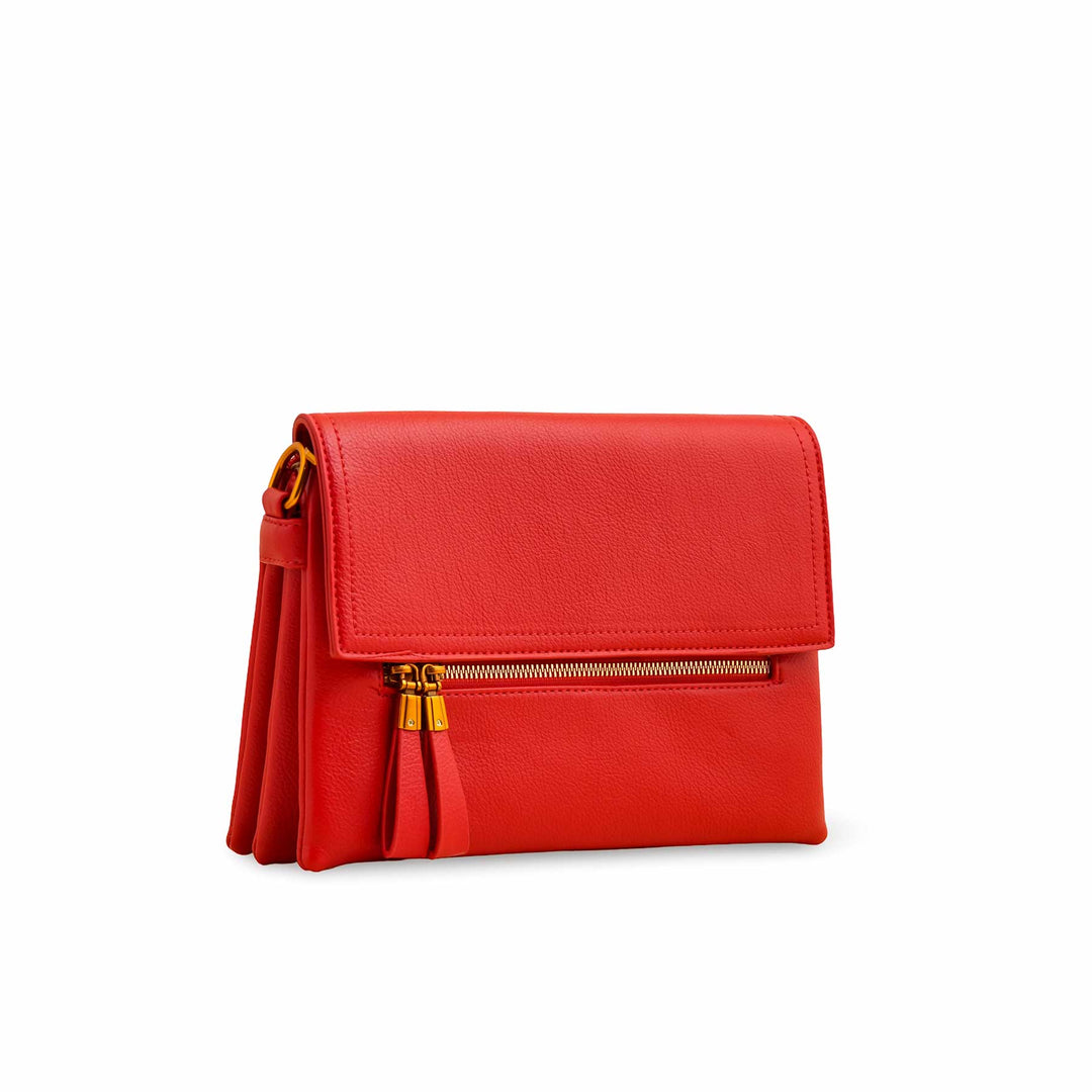 Red Women Formal Shoulder Bag P36362