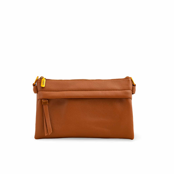 Brown Women Formal Shoulder Bag P36363