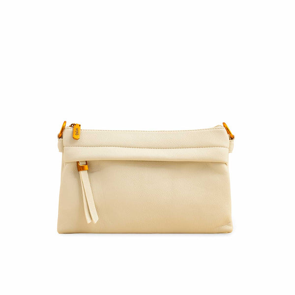 Beige Women Formal Shoulder Bag P36363