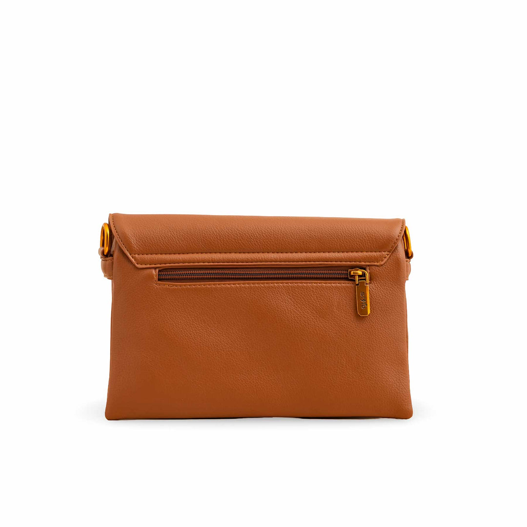 Brown Women Formal Shoulder Bag P36364