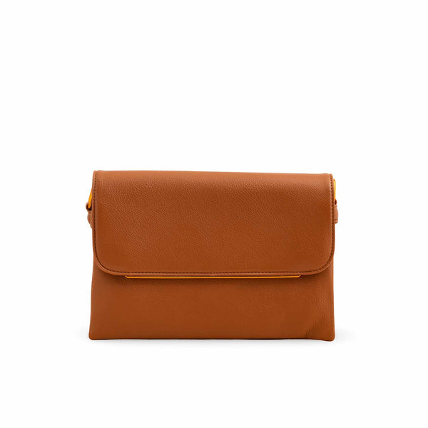 Brown Women Formal Shoulder Bag P36366