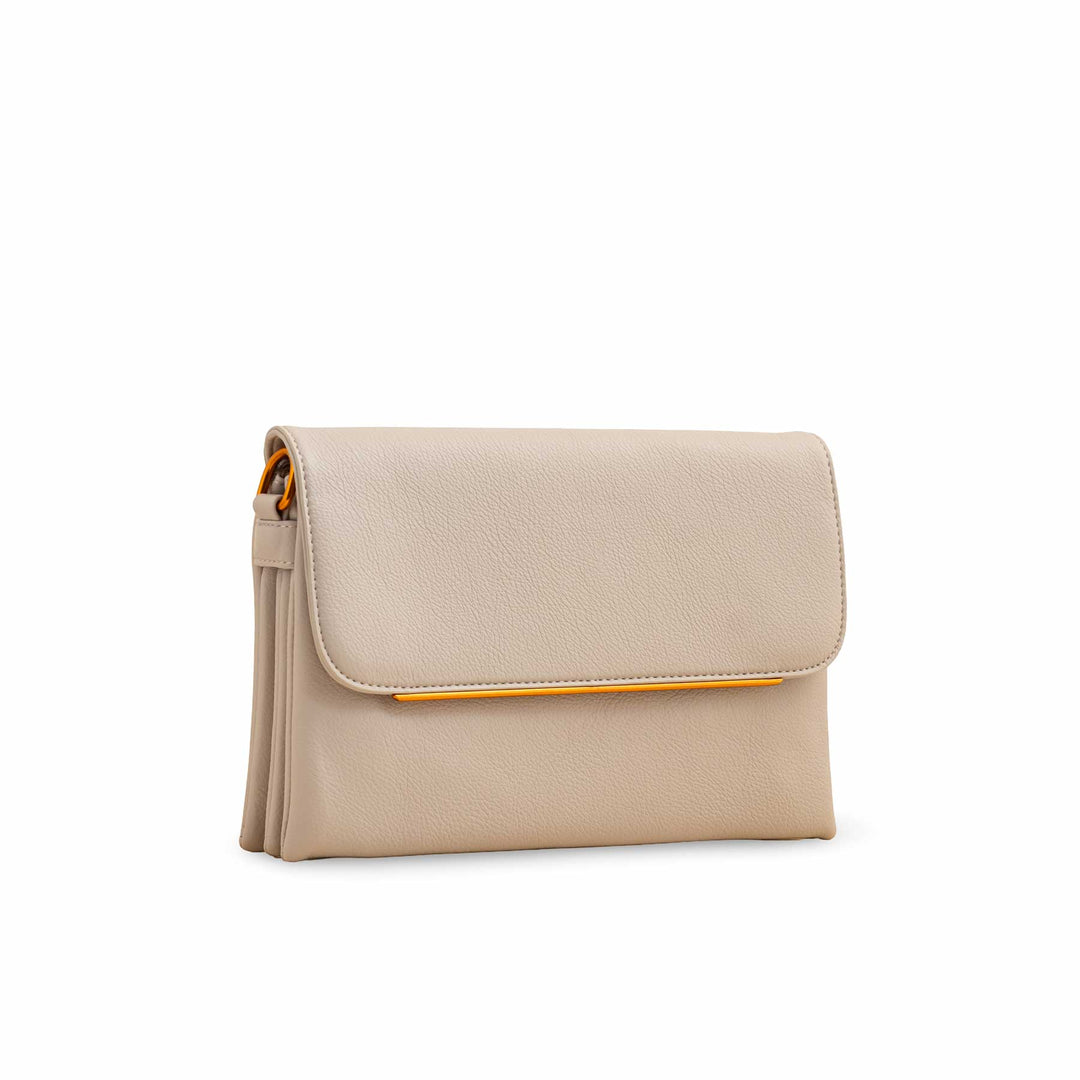 Grey Women Formal Shoulder Bag P36366