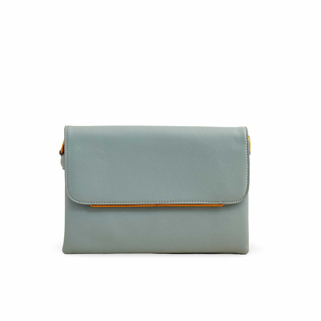 Sky Blue Women Formal Shoulder Bag P36366