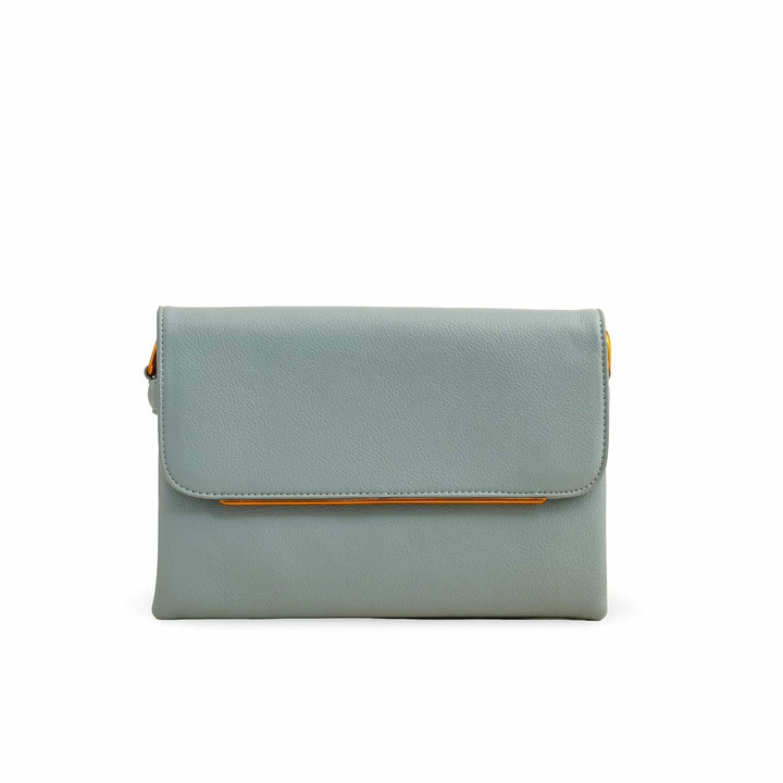Sky Blue Women Formal Shoulder Bag P36366