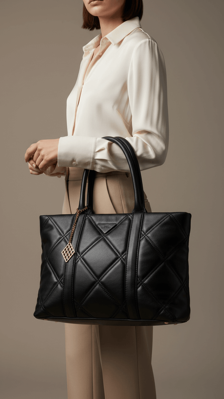 Black Formal Hand Bag For Women P36368