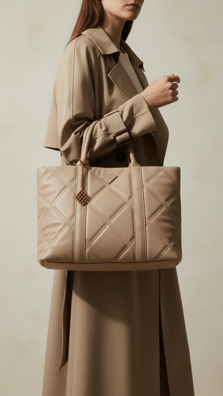 Grey Formal Hand Bag P36368