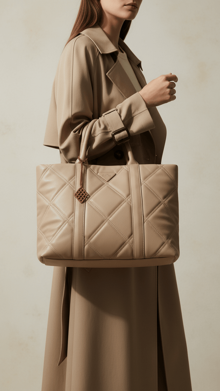 Grey Formal Hand Bag P36368